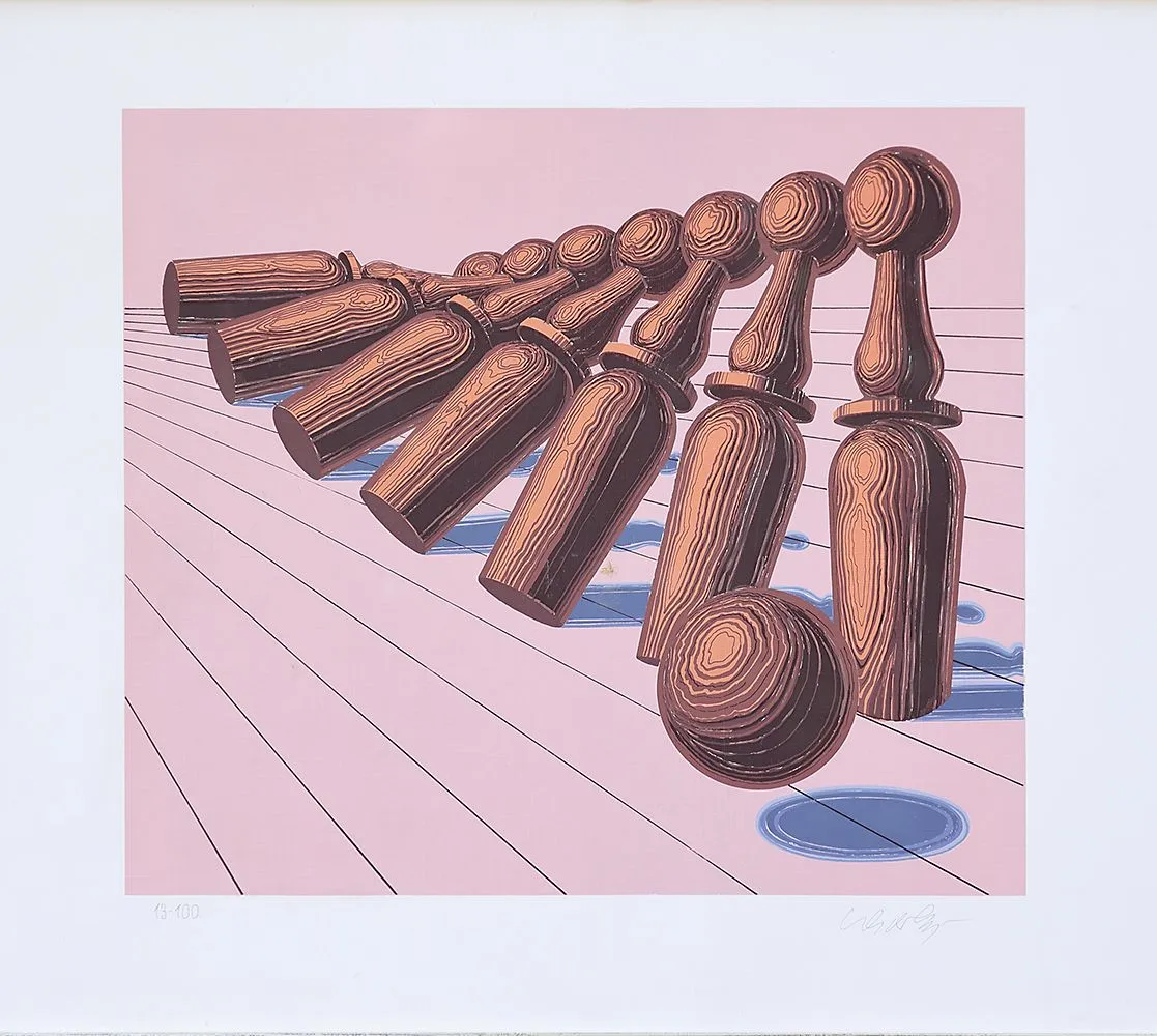 Victor Vasarely   bowling